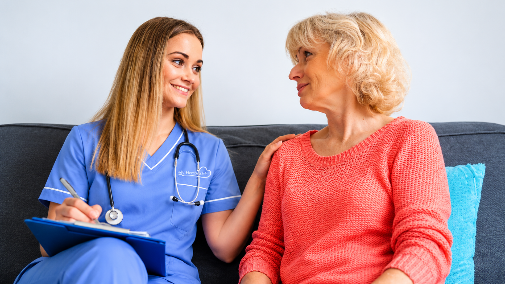 Home care team supporting families in Chichester